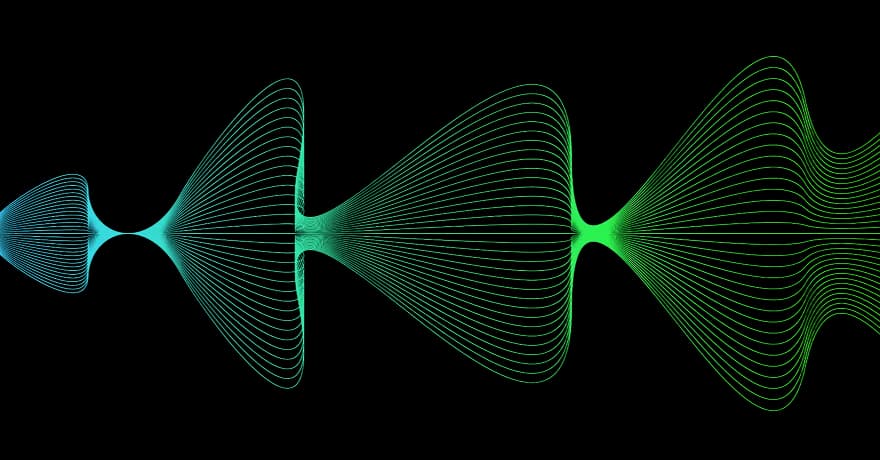 A connected data-flow visual